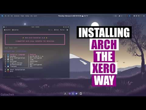 Transform Arch Linux Into XeroLinux
