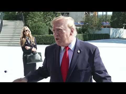 WATCH: Trump says it seems equally hard for GOP to keep House vs. Senate, 3 weeks from midterms