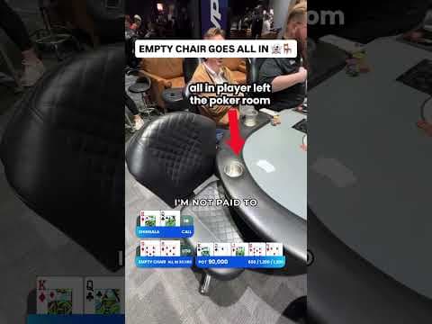 Poker Player GOES HOME During Hand 🤣 #poker #casino #pokerhands