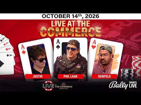 PHIL LAAK VS THE TABLE!!! FUN HIGH STAKES POKER IN LOS ANGELES- Live at the Commerce