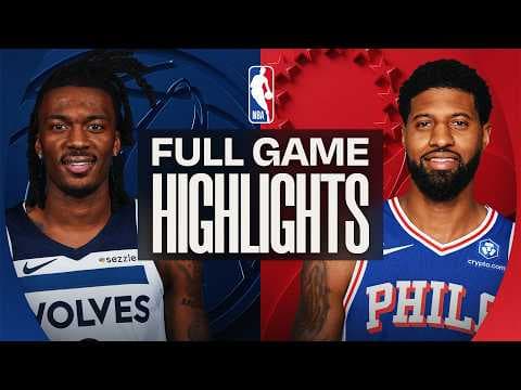 TIMBERWOLVES at 76ERS | FULL GAME HIGHLIGHTS | April 3, 2026