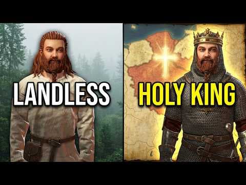 From LANDLESS Adventurer to Crusading into Poland to become a HOLY KING - CK3 By God Alone