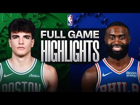 CELTICS at 76ERS | NBA PRESEASON FULL GAME HIGHLIGHTS | October 16, 2026
