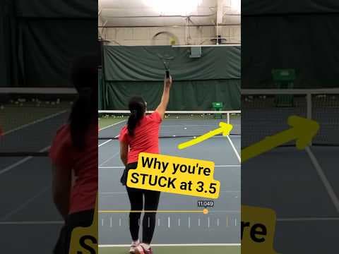 Serving like this = STUCK at 3.5