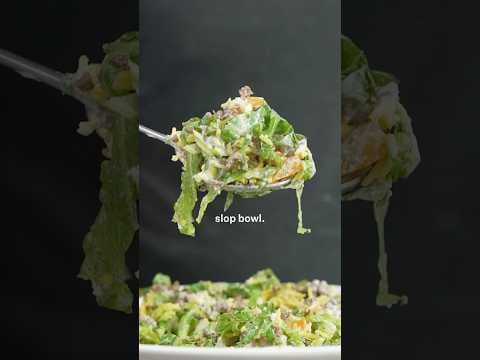 We have slop bowls at home.
