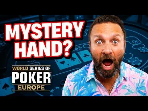 Can YOU GUESS this MYSTERY HAND? World Series of Poker Europe Day 3 Hand Breakdowns