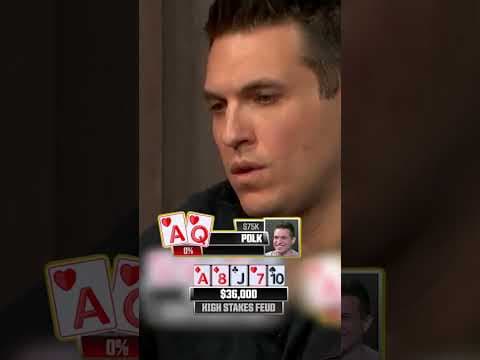 Huge pot vs Negreanu #poker #shorts