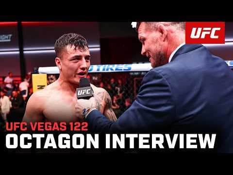 Francisco Prado Octagon Interview | UFC Vegas 122