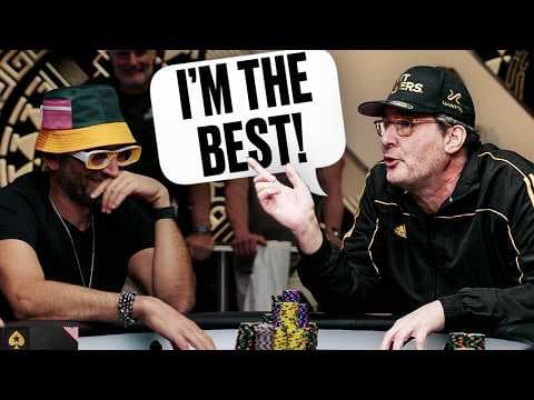 Can Hellmuth Make HUGE FOLD?? | Big Game On Tour