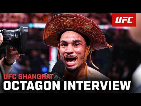 Andre Lima Octagon Interview | UFC Shanghai