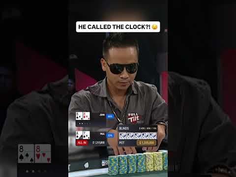 DRAMATIC Poker Hand at $1,000,000 WPT Final Table 🤯 #poker #casino #pokerhands