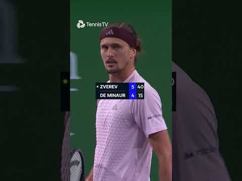 Zverev vs De Minaur Highlights π₯