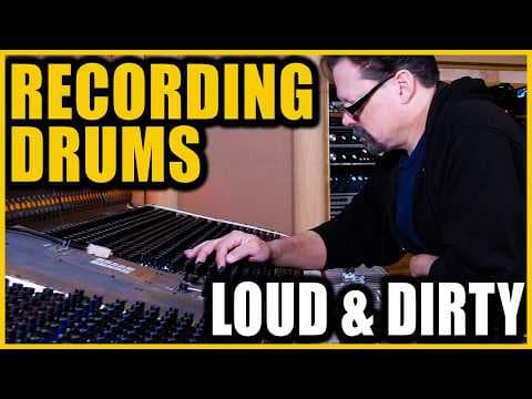 Recording Punk Rock Drums with Brad Cook at Barefoot: Big Sounds, Real Decisions and Scully Tape