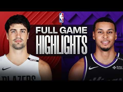 TRAIL BLAZERS at KINGS | NBA PRESEASON FULL GAME HIGHLIGHTS | October 13, 2026