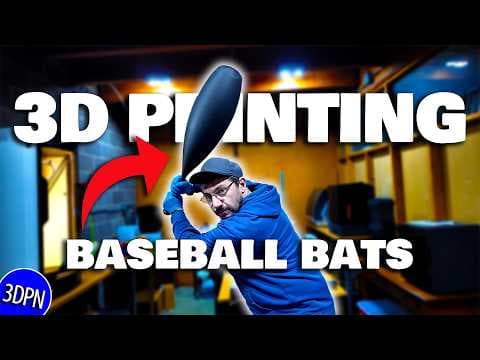 3D Printing bats for the Seattle Mariners