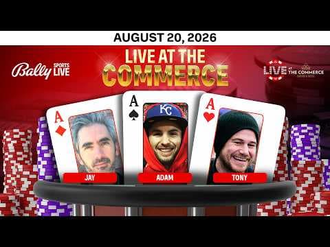 PLO PALS IN THE MIX! $10/$20/$40 PLO- Live at the Commerce