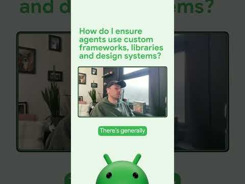 How to ensure Agent uses custom libraries, frameworks and design systems