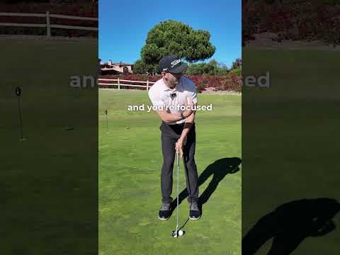 Focus On The Hole, Not The Putter #golfswing #golftips