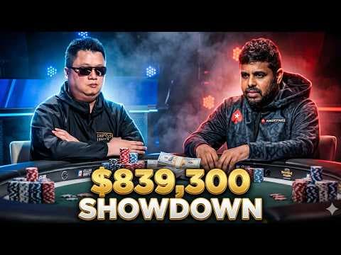 $839,300 and Pocket Queens Get Crushed at WPT Poker Showdown