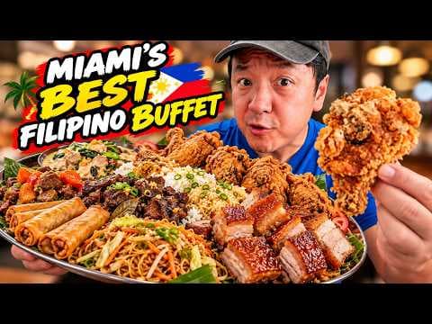 Florida's BEST Filipino Buffet in the HEART of Miami! 🔥