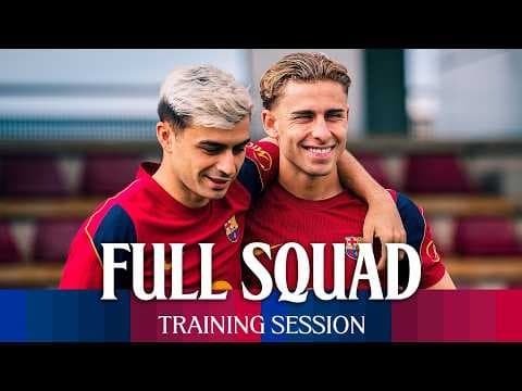ALL THE INTERNATIONALS ARE BACK | FC Barcelona Training Session 🔵🔴