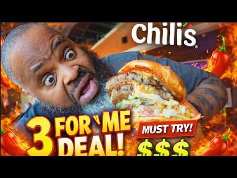 Chili's NEW 3 for ME Additions go CRAZY