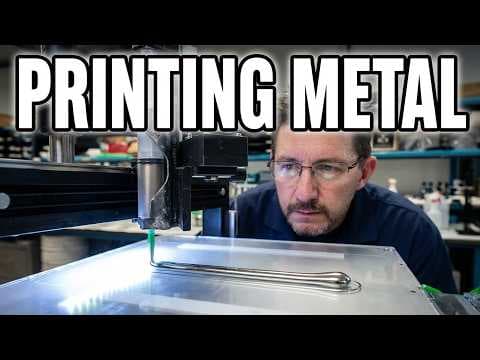 LIQUID METAL 3D Printing!