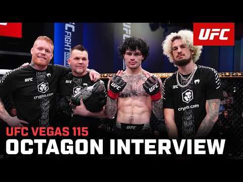Tommy McMillen Octagon Interview | UFC Vegas 115