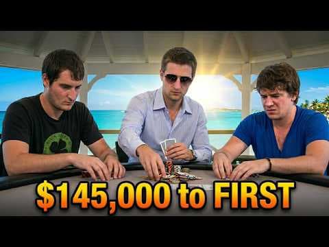 $145,000 ON THE LINE: Poker Pro Cracks ACES on the River!