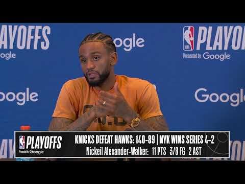 New York Knicks vs. Atlanta Hawks | Game 6 Postgame Media Availability