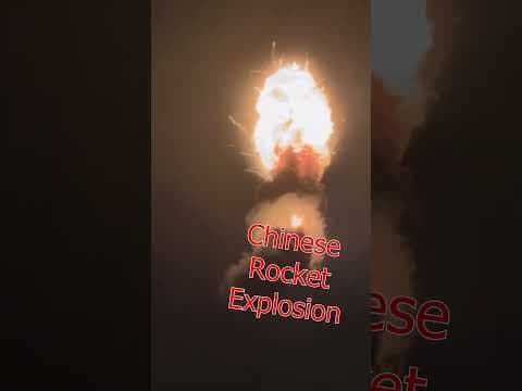 Chinese Rocket 'Snapped In Half' And Exploded