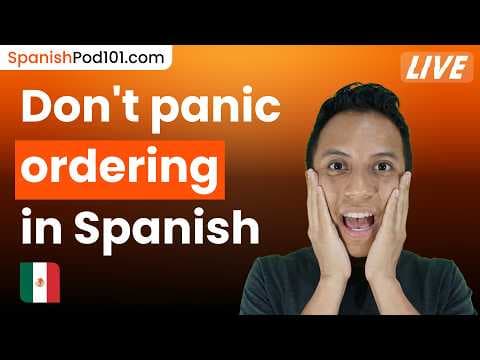 Key Phrases for Eating at a Restaurant with a Friend in Spanish 🇪🇸 🇲🇽