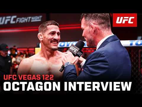 Niko Price Octagon Interview | UFC Vegas 122