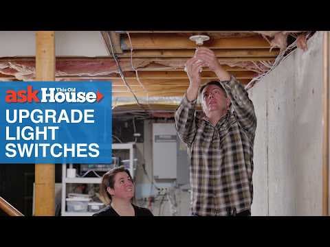 How to Upgrade Pull-Chain Lights to a Switch | Ask This Old House