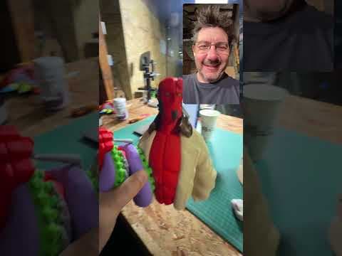 INDX HELLBOY! #3dprinting #3dprinted