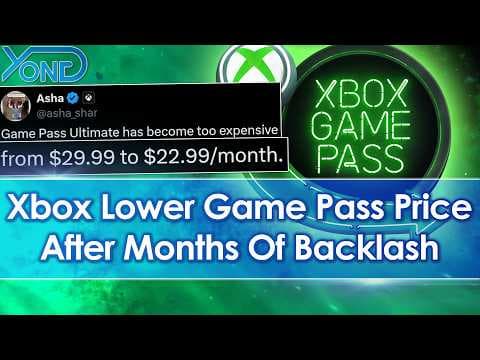Xbox Announce Price DECREASE For Game Pass Subscription After Months Of Mass Backlash