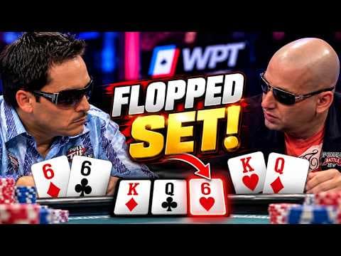 $1.2 MILLION on the Line and Pocket SIXES Flop a Monster