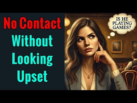 Go No Contact and Give a Woman Space Without Looking Upset