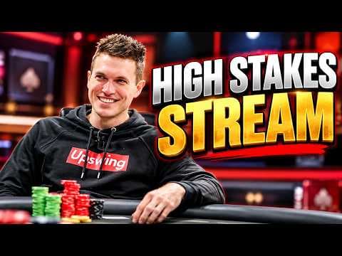 HIGH STAKES 5 Card PLO Stream | ClubWPT Gold Code Doug