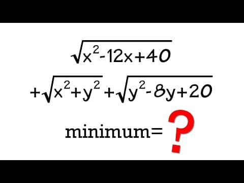Brilliant minimum problem